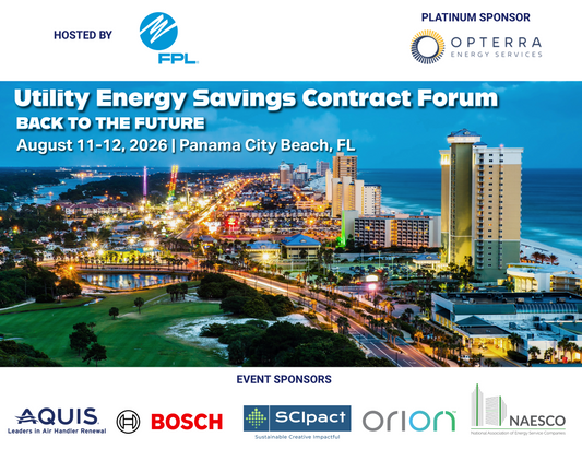 Utility Energy Savings Contract Forum
